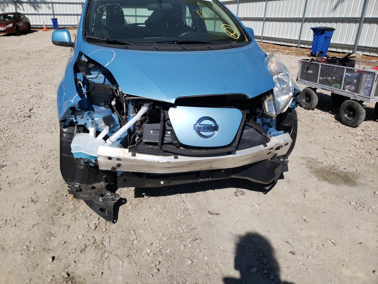 Photo 9 from auction – 2015 NISSAN LEAF S with VIN 1N4AZ0CP0FC313226