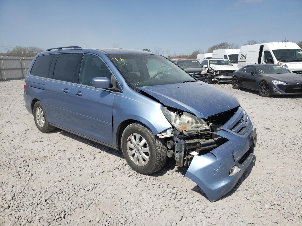 Photo 1 from auction – 2007 HONDA ODYSSEY TO with VIN 5FNRL38877B059343
