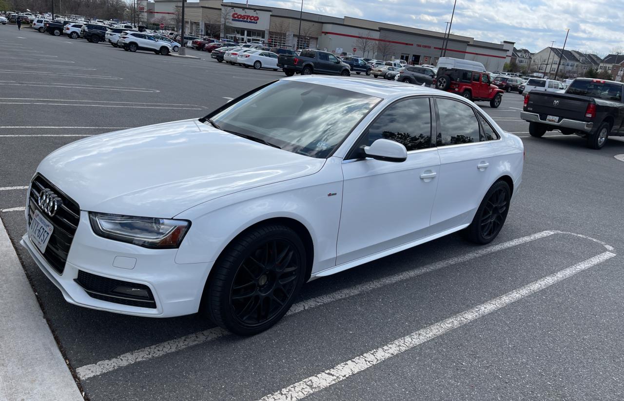 Photo 2 from auction – 2015 AUDI A4 PREMIUM with VIN WAUBFAFL2FN037994