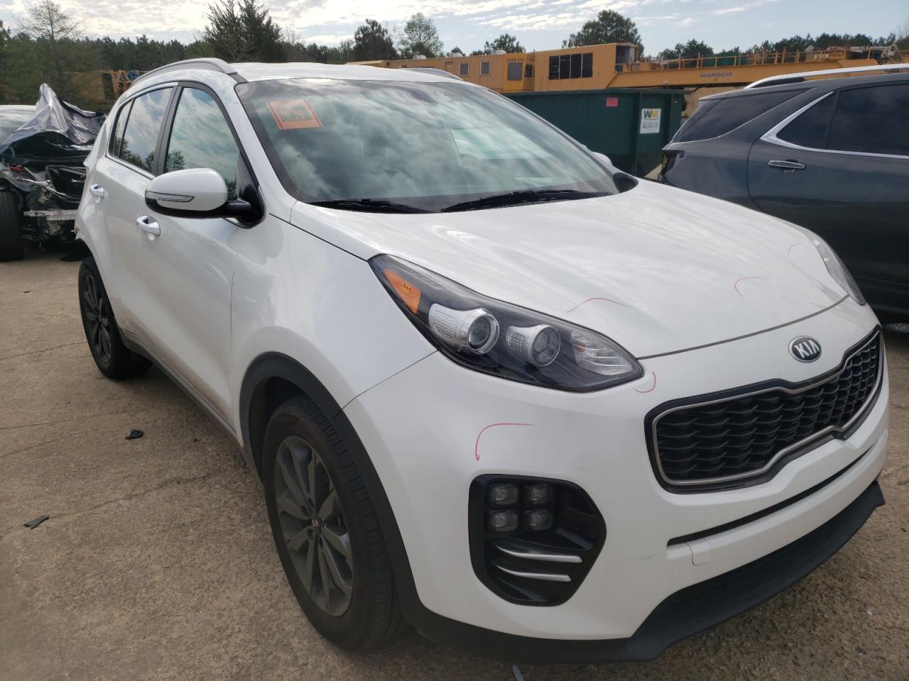 KIA SPORTAGE E 2019 with VIN KNDPN3AC7K7562482 - Photo from auction