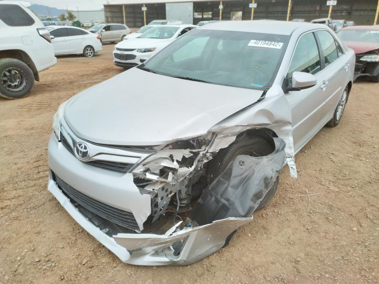 Photo 2 from auction – 2013 TOYOTA CAMRY L with VIN 4T4BF1FK0DR309649
