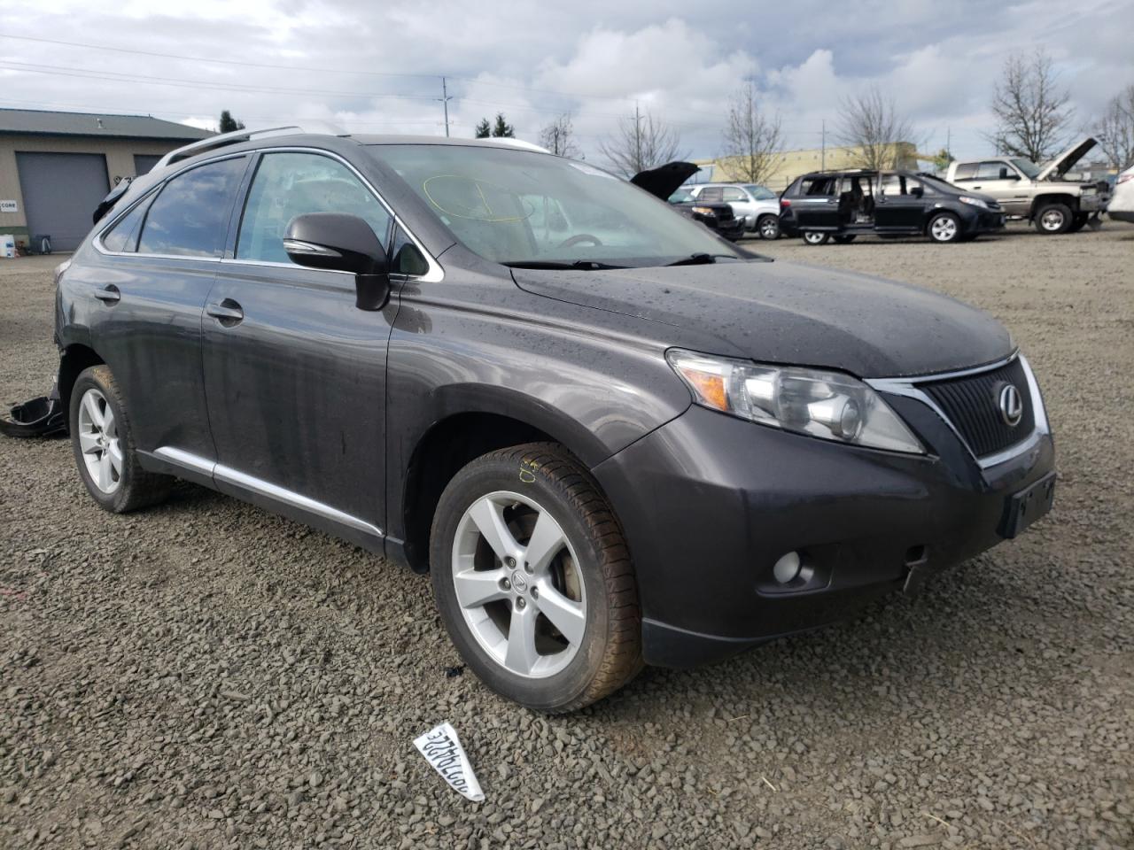 LEXUS RX 350 2010 with VIN 2T2BK1BAXAC007135 - Photo from auction