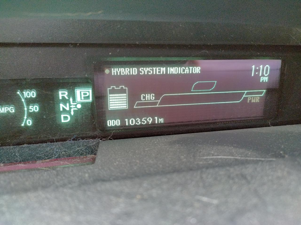 Photo 13 from auction – 2010 TOYOTA PRIUS with VIN JTDKN3DU5A0030296