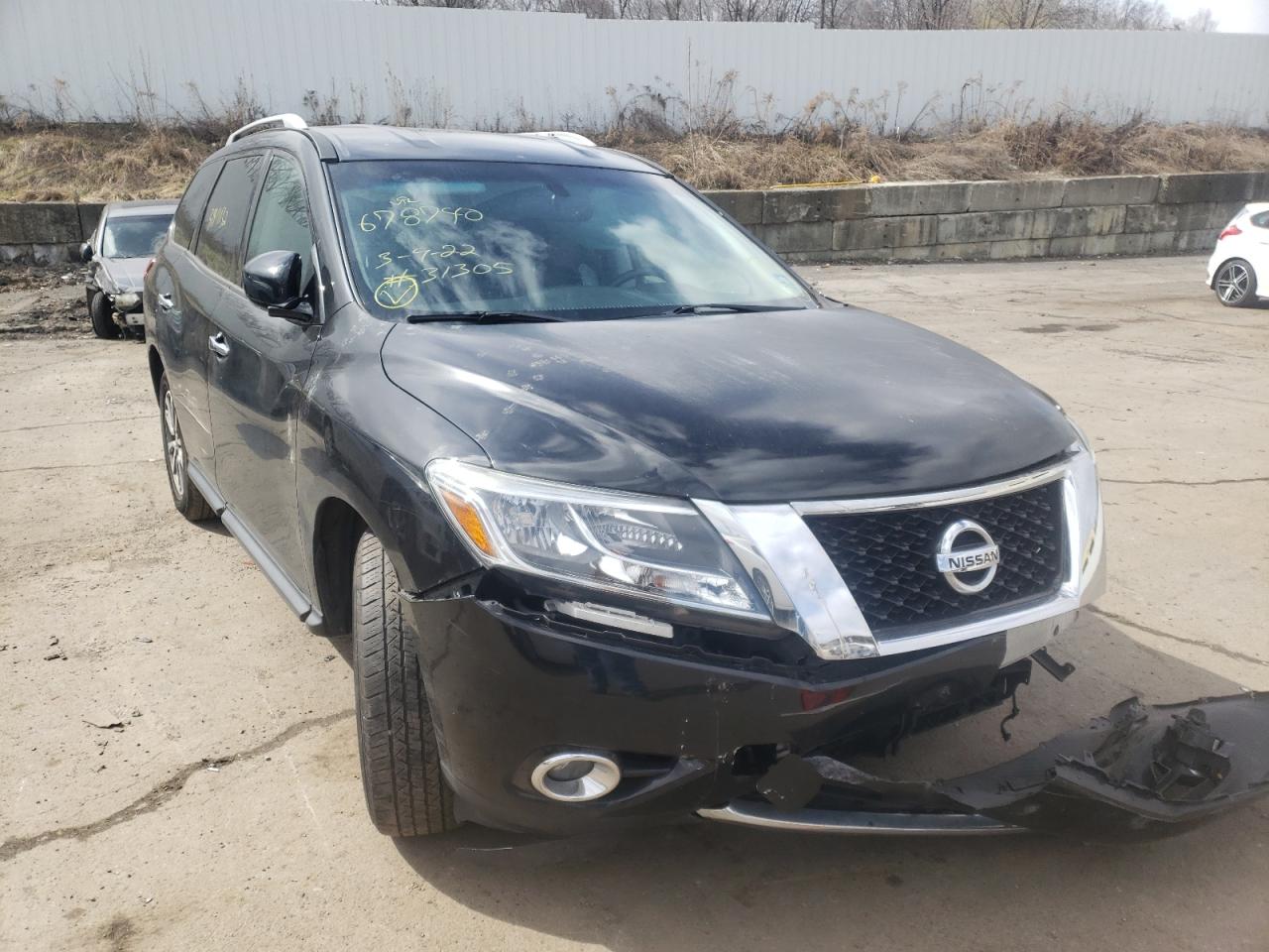 NISSAN PATHFINDER 2015 with VIN 5N1AR2MM0FC678740 - Photo from auction