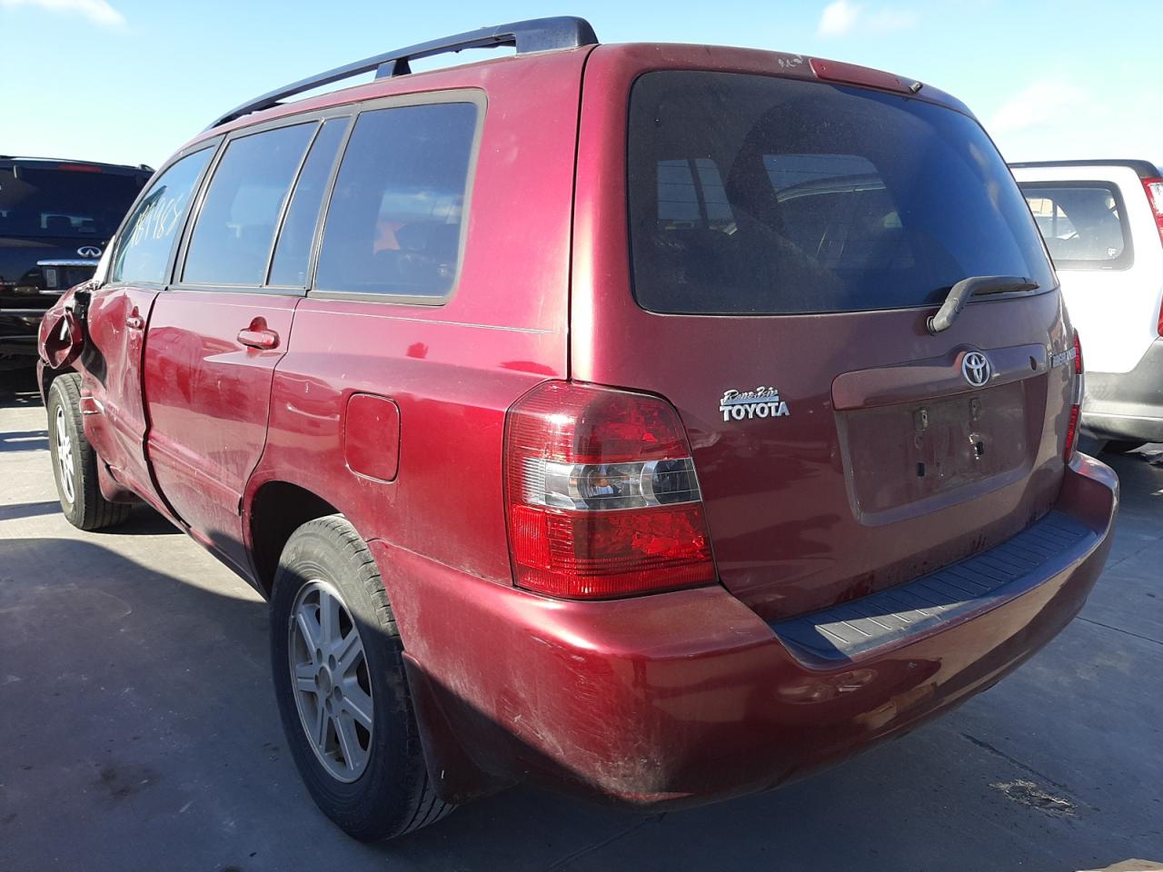 Photo 3 from auction – 2005 TOYOTA HIGHLANDER with VIN JTEDD21A950120505