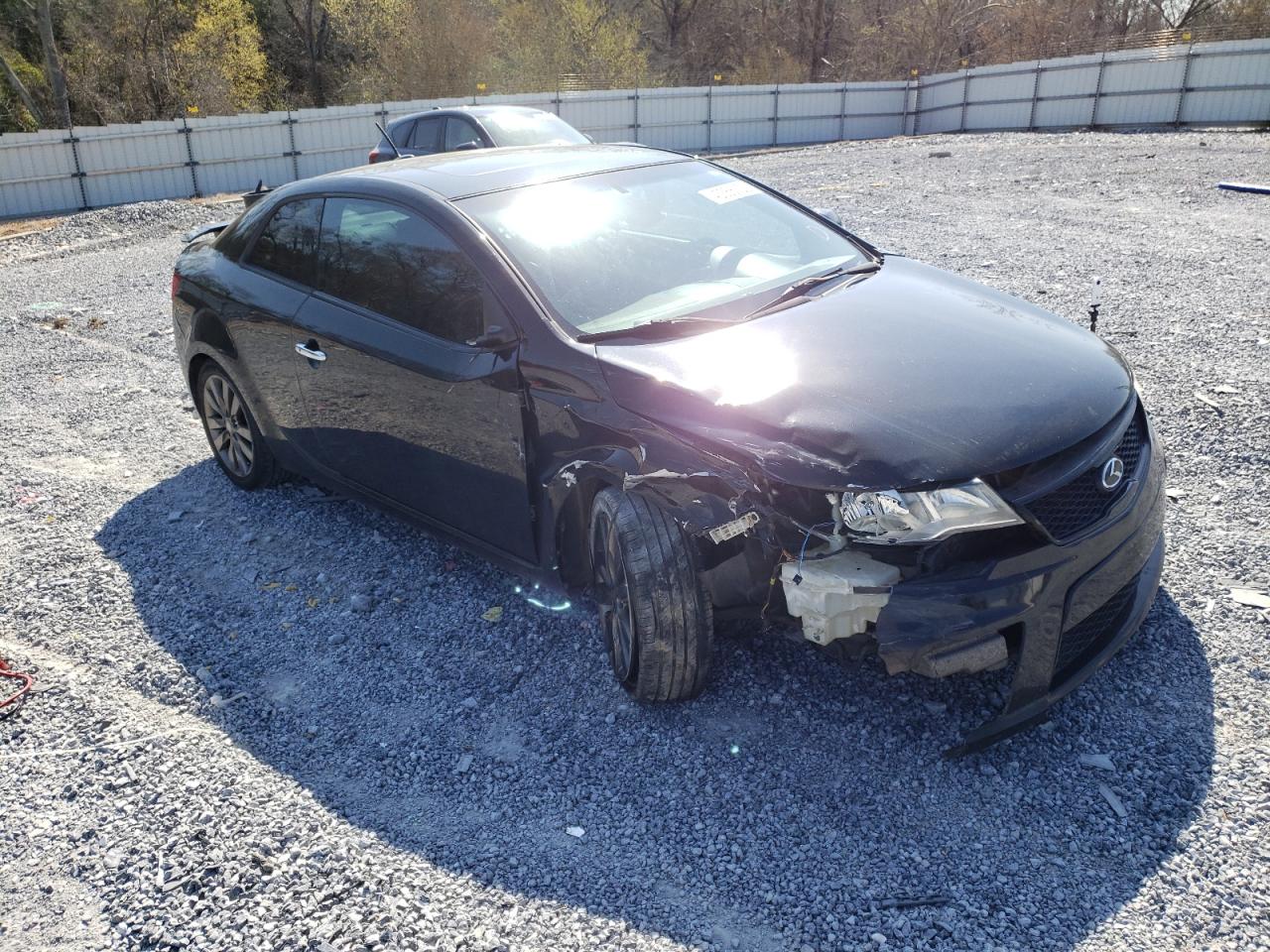 KIA FORTE SX 2011 with VIN KNAFW6A35B5408923 - Photo from auction