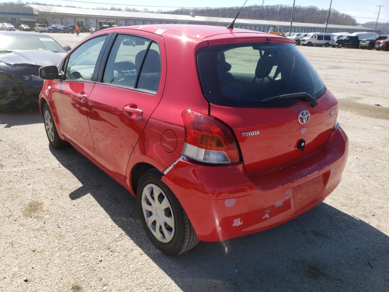 Photo 3 from auction – 2010 TOYOTA YARIS with VIN JTDKT4K37A5320144