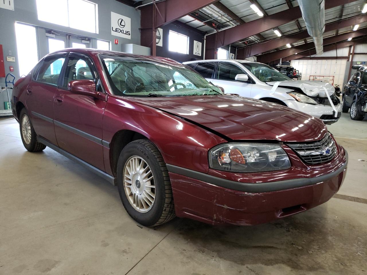 CHEVROLET IMPALA 2001 with VIN 2G1WF55K819217764 - Photo from auction
