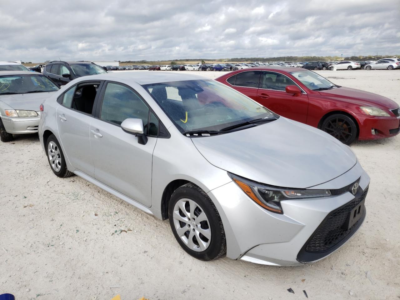 TOYOTA COROLLA LE 2020 with VIN 5YFEPRAE8LP109803 - Photo from auction