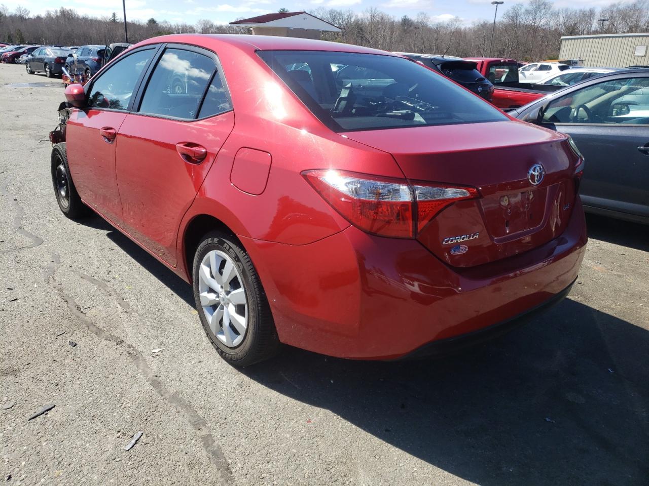 Photo 3 from auction – 2016 TOYOTA COROLLA with VIN 2T1BURHE0GC727317