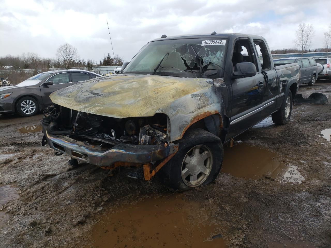Photo 2 from auction – 2005 GMC NEW SIERRA with VIN 1GTEK19B95E179059