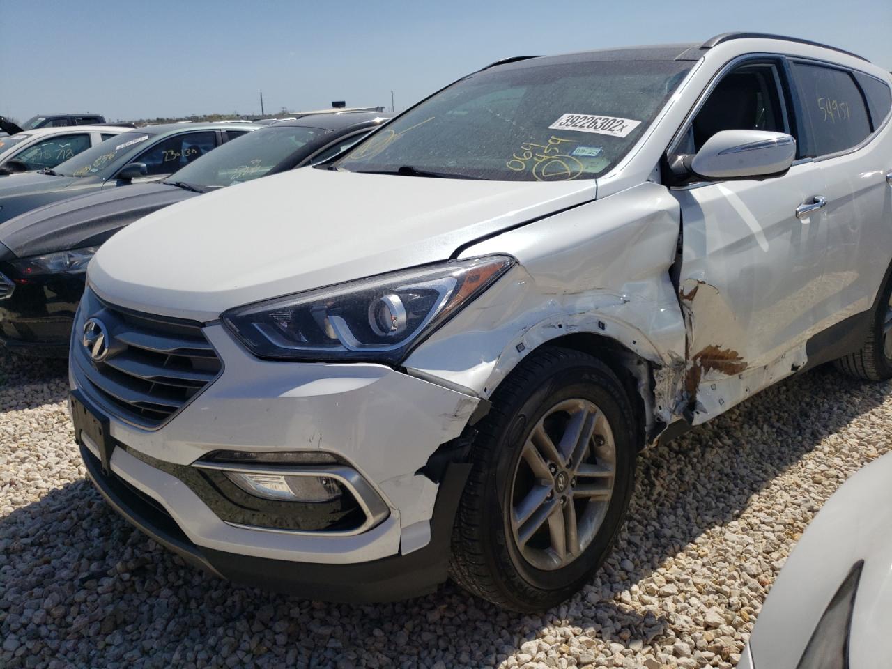 Photo 9 from auction – 2018 HYUNDAI SANTA FE S with VIN 5NMZU3LB0JH064454