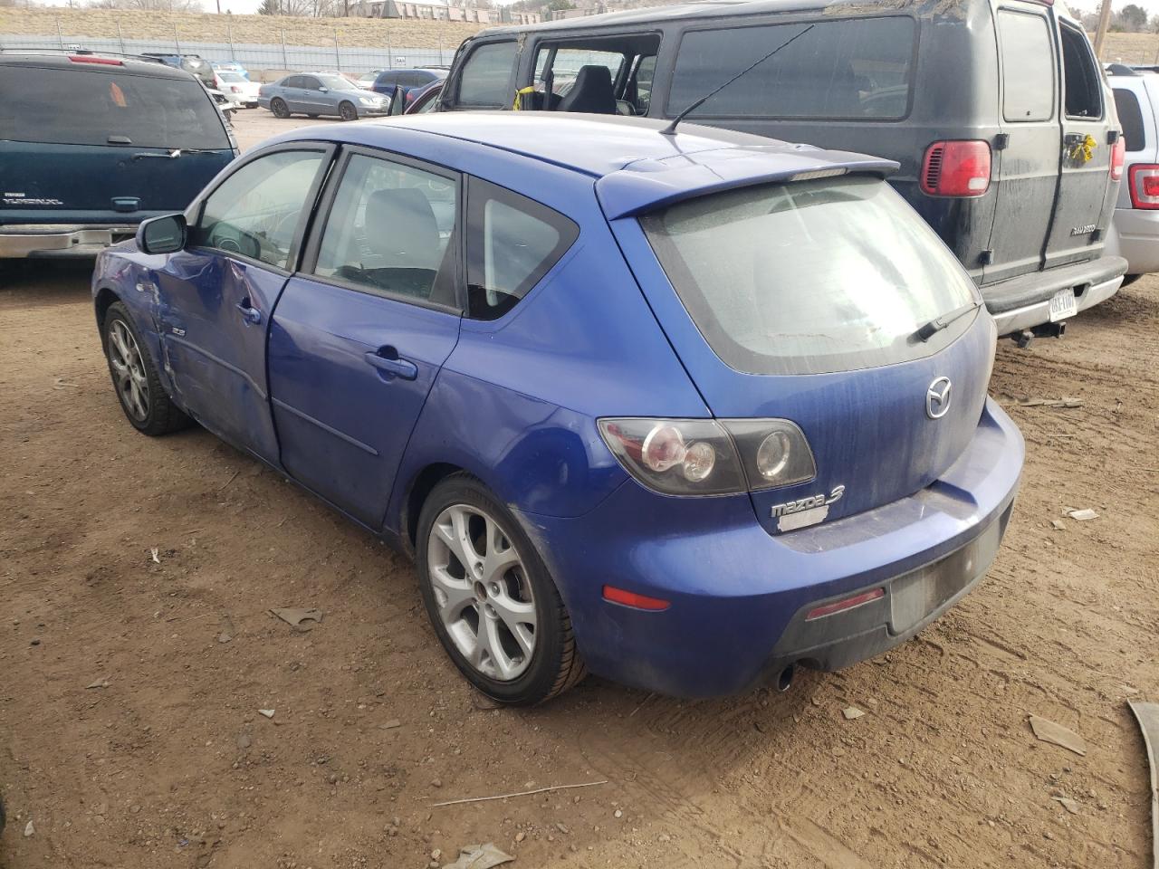 Photo 3 from auction – 2008 MAZDA 3 HATCHBAC with VIN JM1BK343581820699