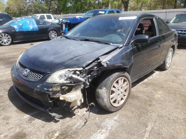 Photo 2 from auction – 2005 HONDA CIVIC LX with VIN 1HGEM21595L051696