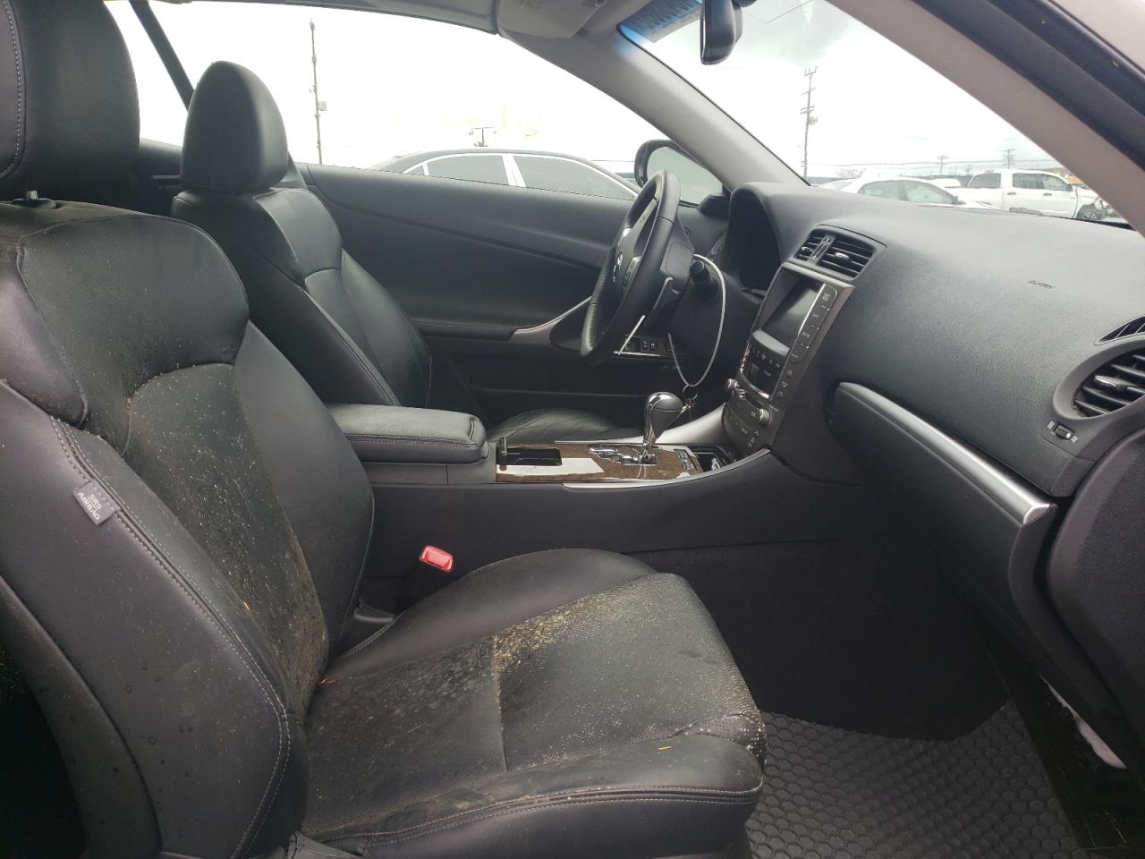 Photo 5 from auction – 2012 LEXUS IS 250 with VIN JTHFF2C23C2522033