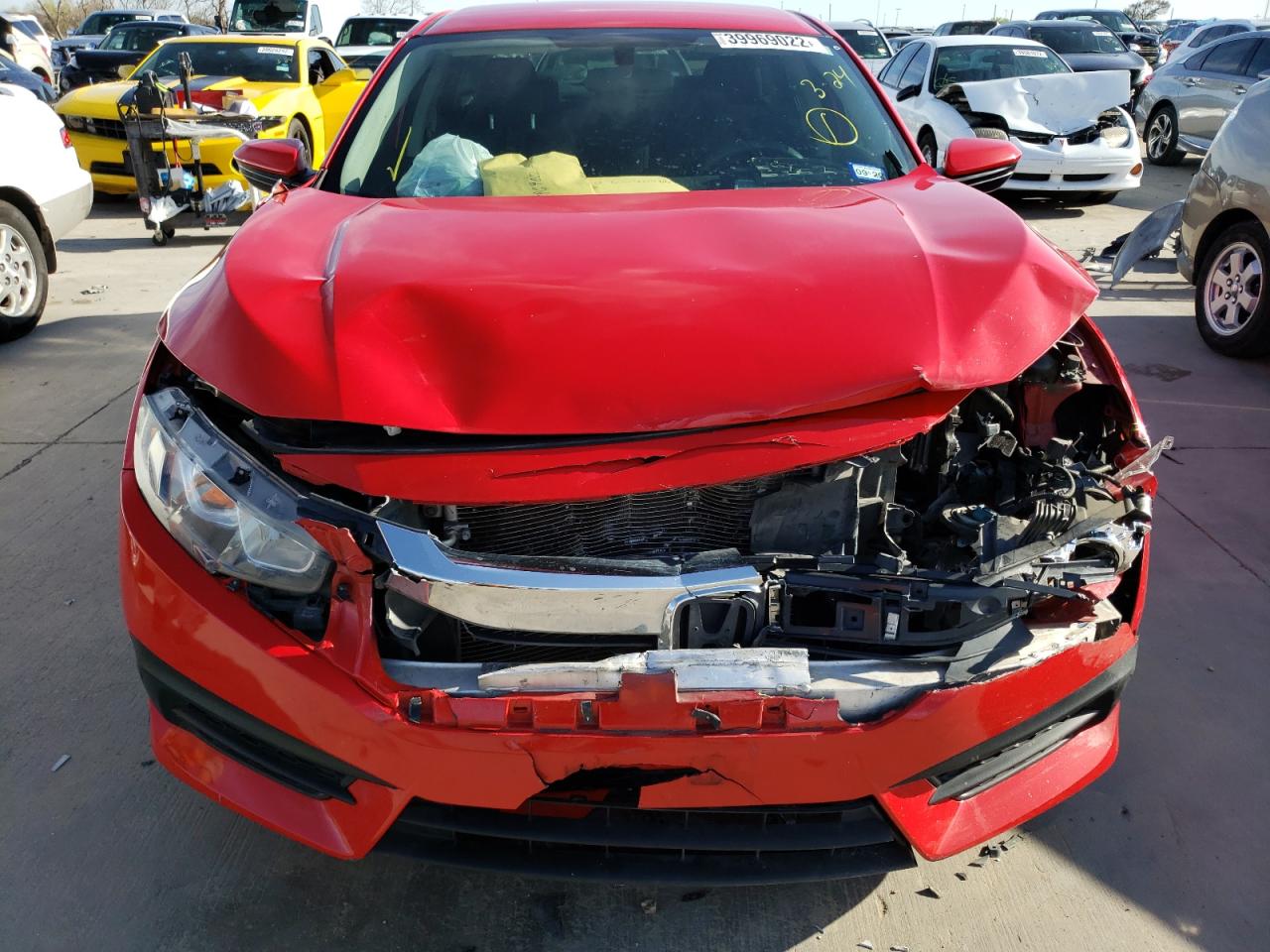 Photo 9 from auction – 2017 HONDA CIVIC LX with VIN 2HGFC2F54HH577154