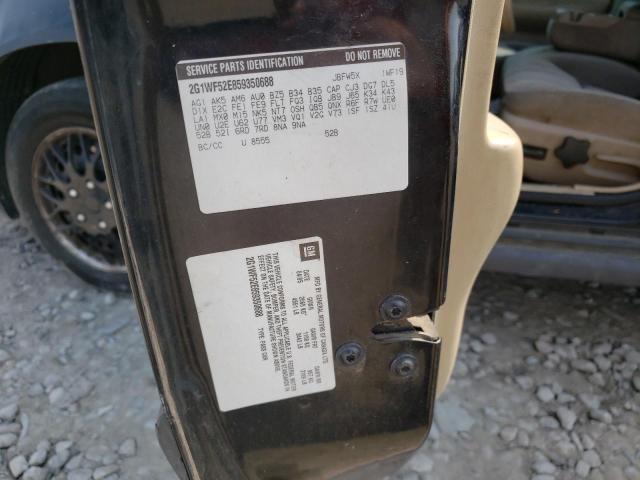 Photo 10 from auction – 2005 CHEVROLET IMPALA with VIN 2G1WF52E859350688