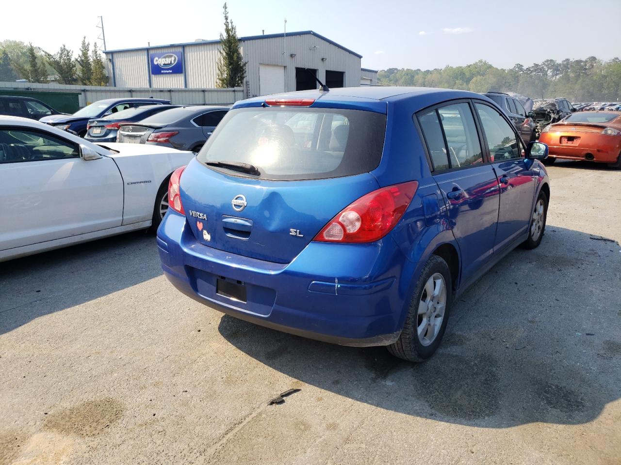 Photo 4 from auction – 2007 NISSAN VERSA S with VIN 3N1BC13EX7L352127