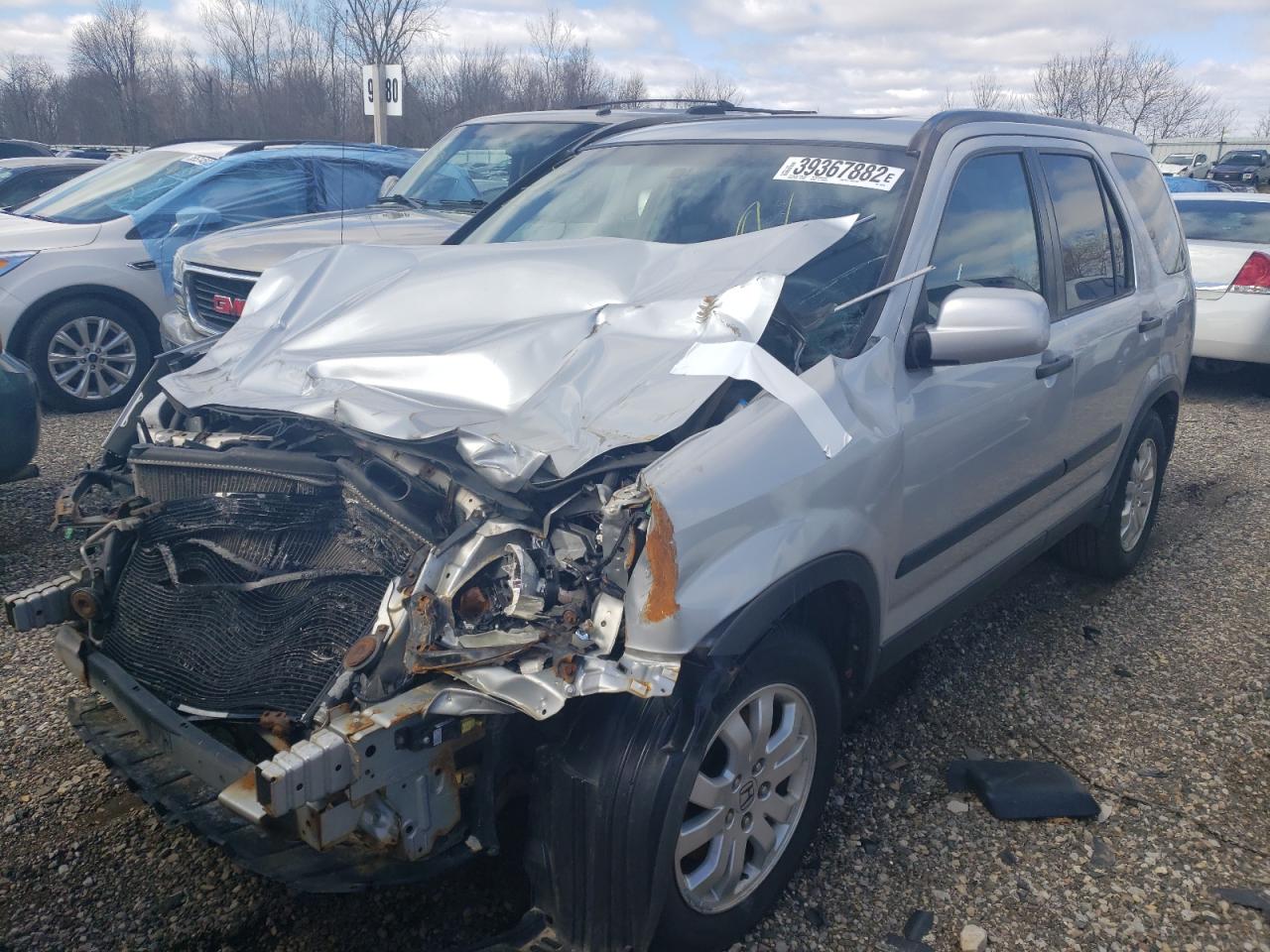 Photo 2 from auction – 2005 HONDA CR-V EX with VIN SHSRD788054320483