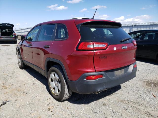 Photo 3 from auction – 2014 JEEP CHEROKEE S with VIN 1C4PJLAB3EW241326