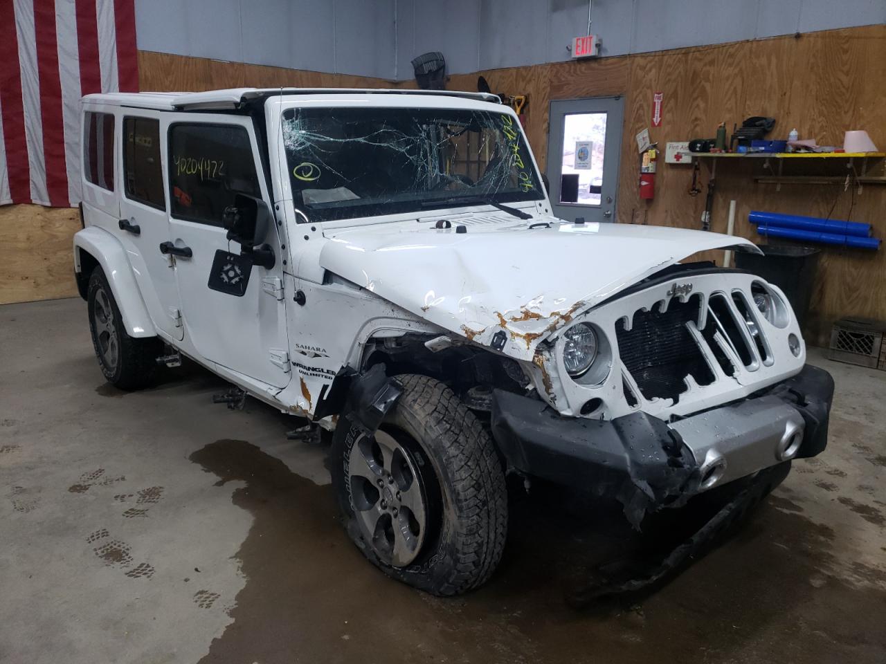 JEEP WRANGLER U 2017 with VIN 1C4BJWEG5HL719091 - Photo from auction