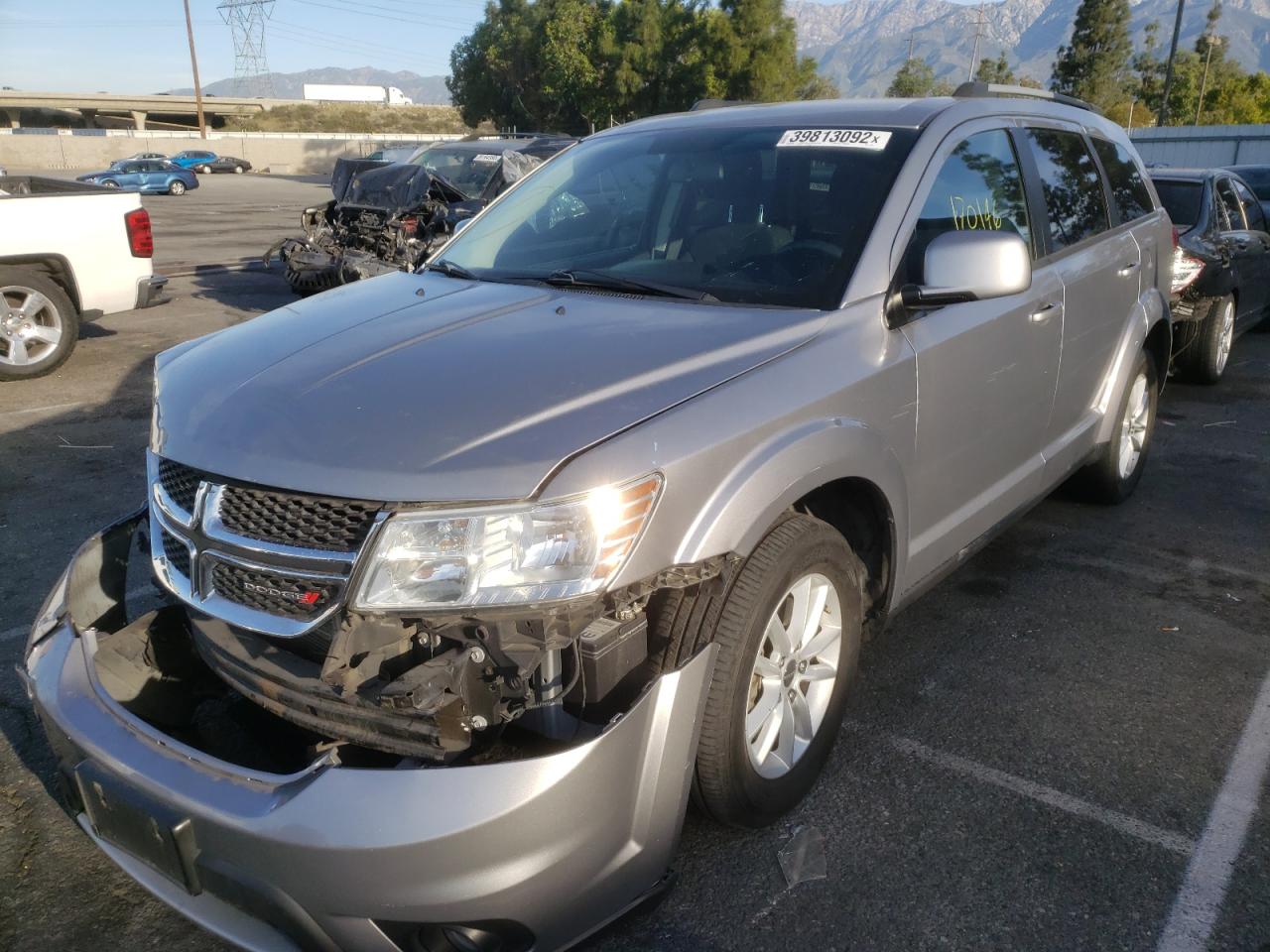 Photo 2 from auction – 2017 DODGE JOURNEY SX with VIN 3C4PDDBG6HT618345