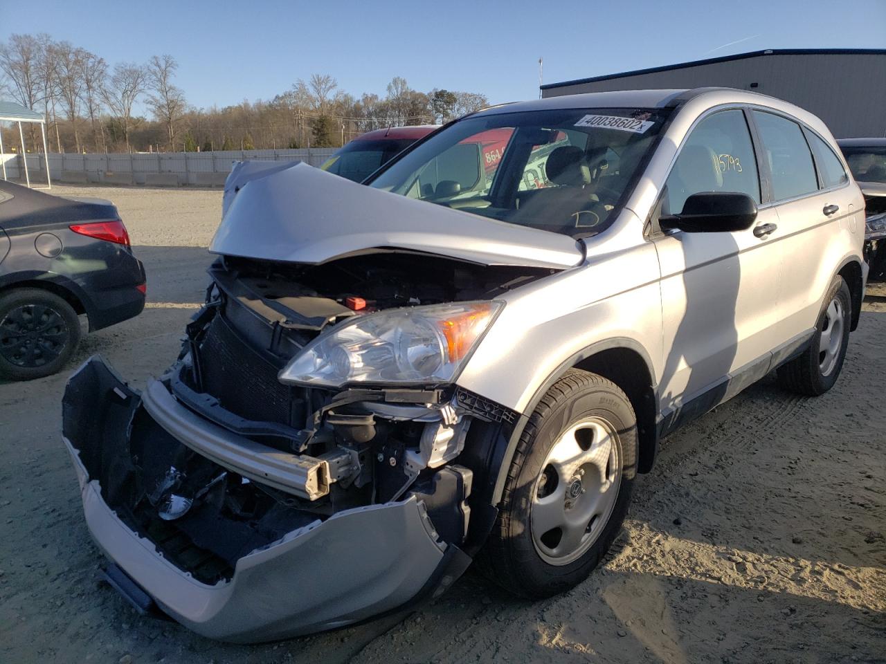 Photo 2 from auction – 2011 HONDA CR-V LX with VIN 5J6RE4H33BL028370