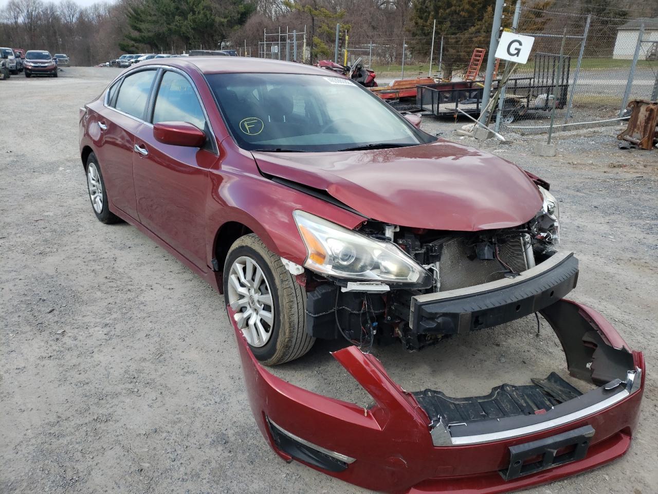 NISSAN ALTIMA 2.5 2014 with VIN 1N4AL3AP0EC111734 - Photo from auction