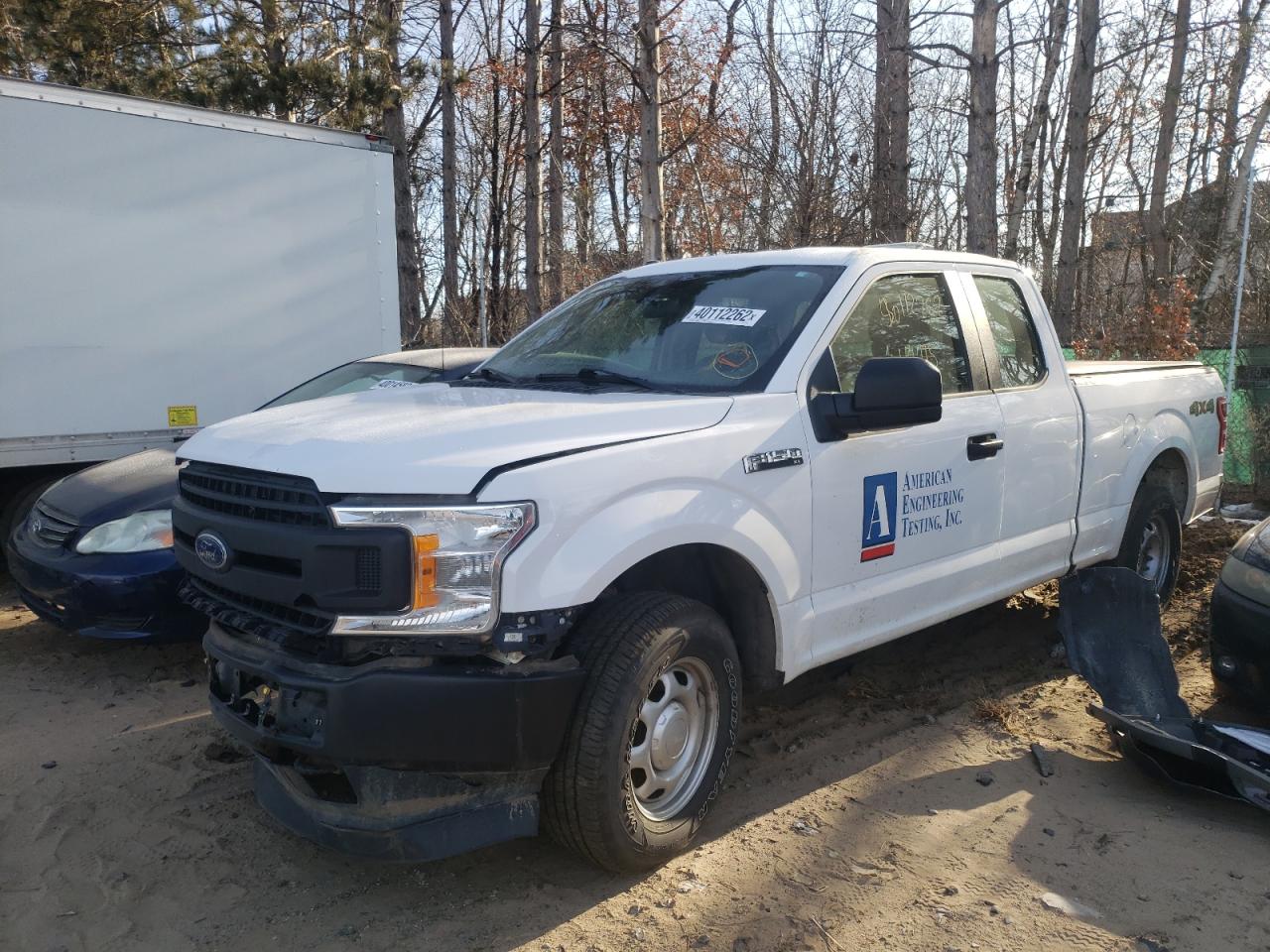 Photo 2 from auction – 2019 FORD F150 SUPER with VIN 1FTEX1EB9KKD17557