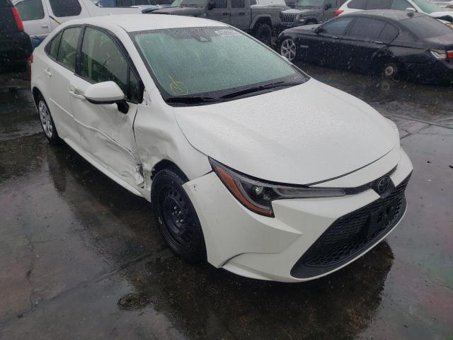 TOYOTA COROLLA LE 2021 with VIN JTDEPMAE7MJ148696 - Photo from auction