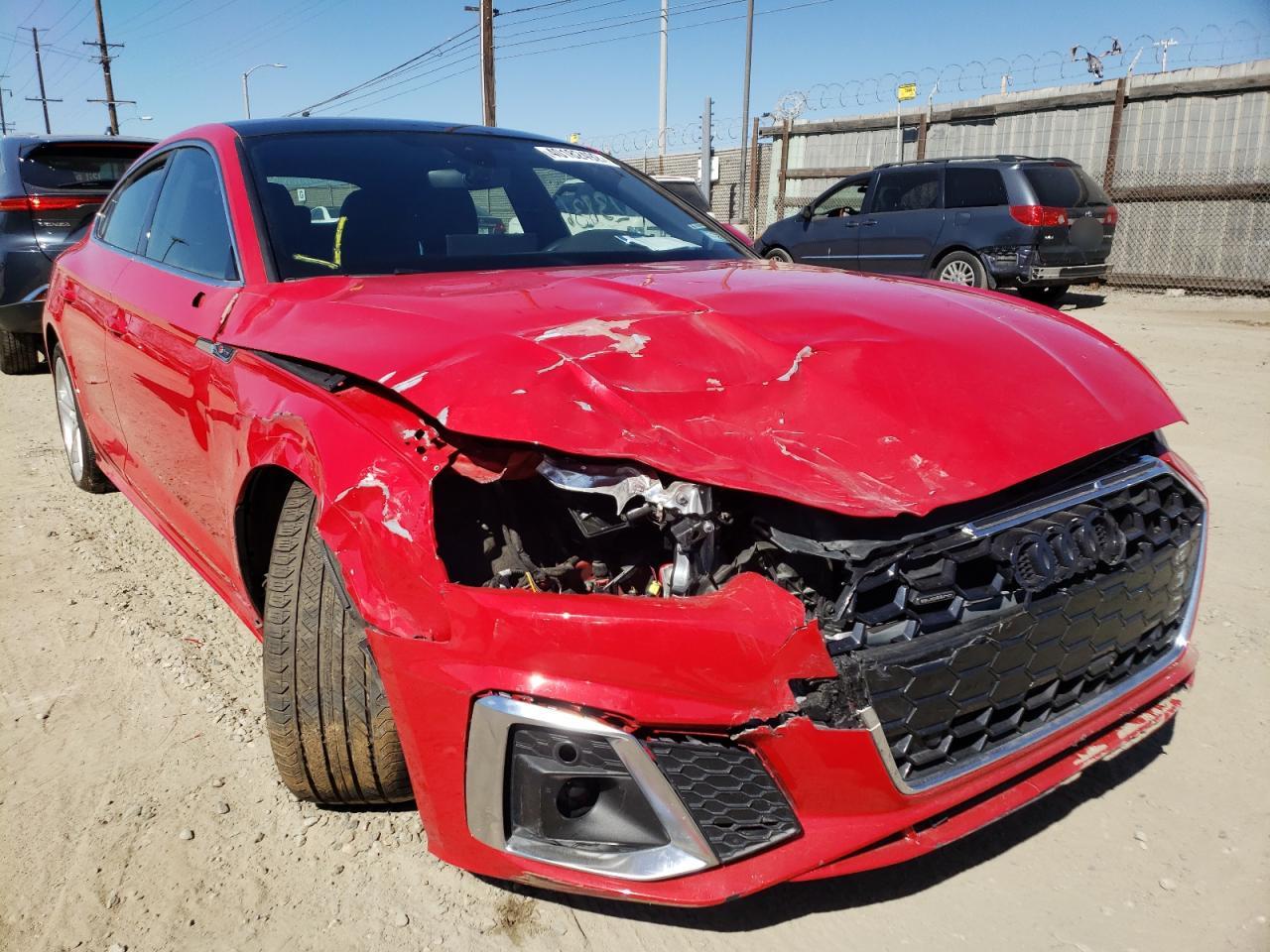Фото 1 с аукциона – 2021 AUDI A5 PREMIUM с VIN WAUDACF55MA012564