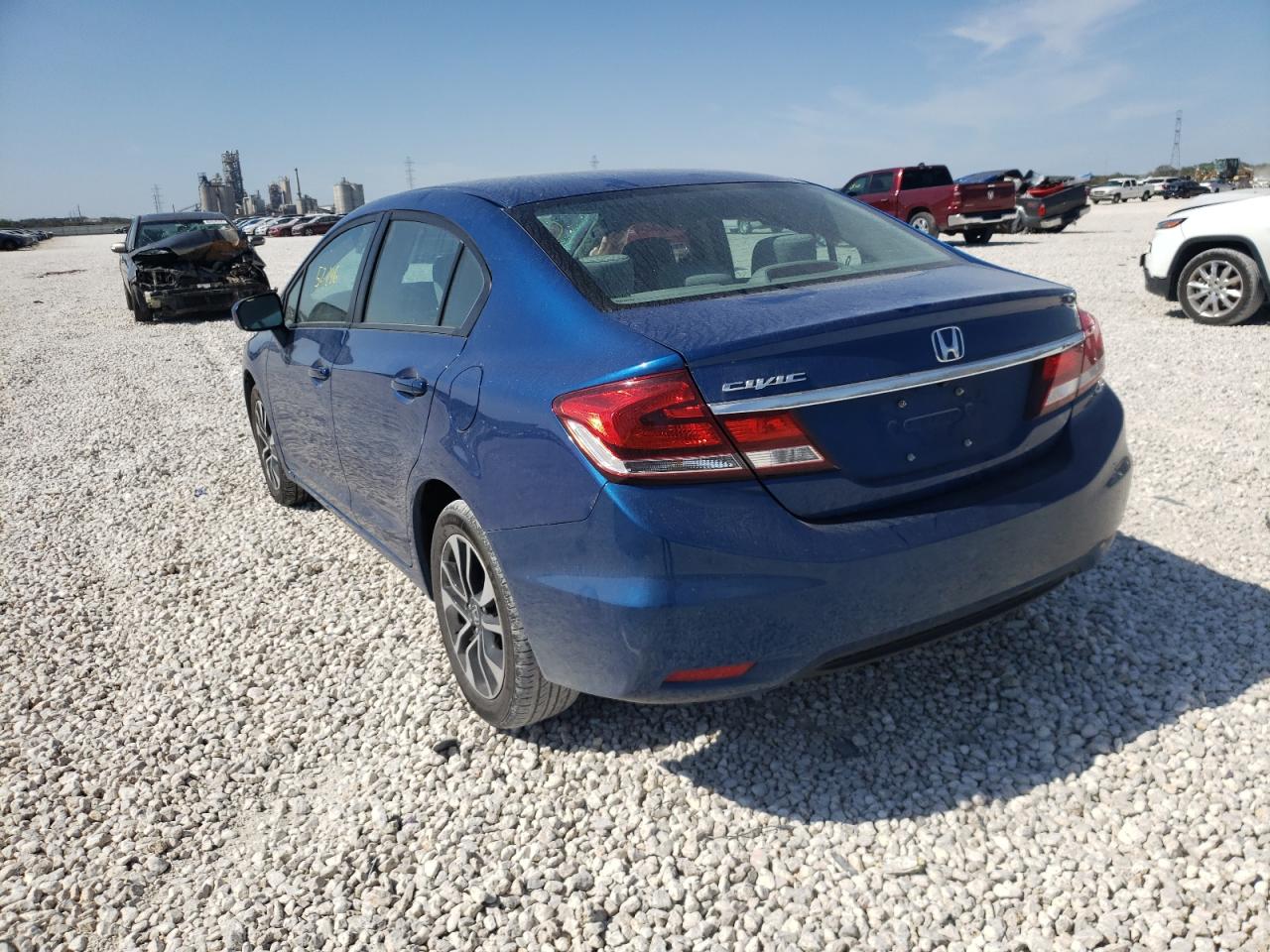 Foto 13 de la subasta – 2015 HONDA CIVIC EX con VIN 19XFB2F86FE223401