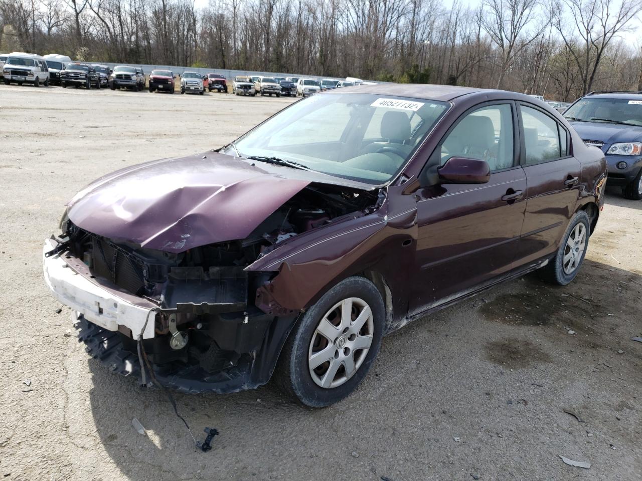 Photo 2 from auction – 2008 MAZDA 3 I with VIN JM1BK12FX81786261