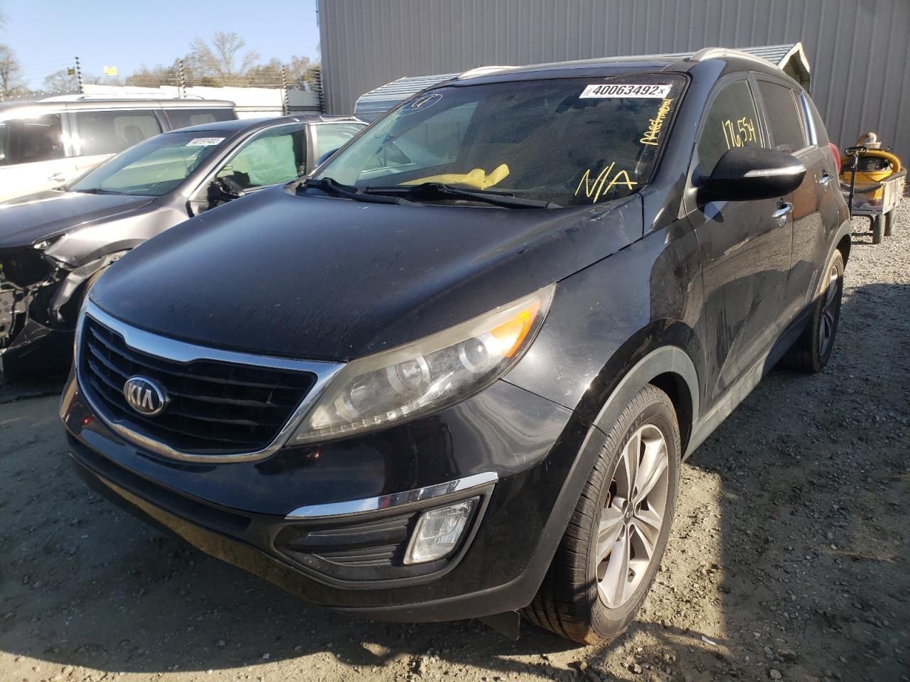 Photo 2 from auction – 2014 KIA SPORTAGE S with VIN KNDPC3A66E7580797