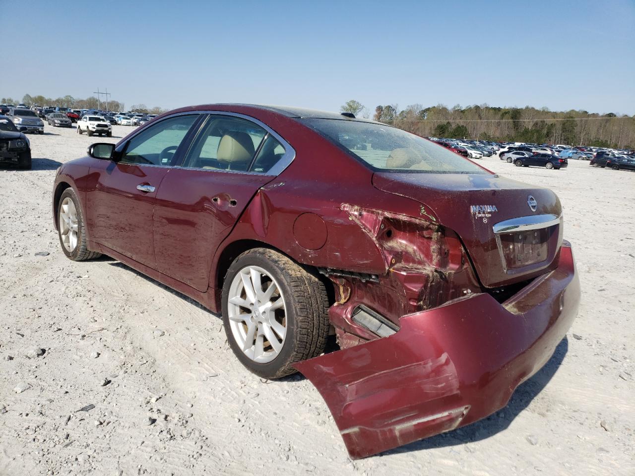 Photo 3 from auction – 2010 NISSAN MAXIMA S with VIN 1N4AA5AP3AC805927