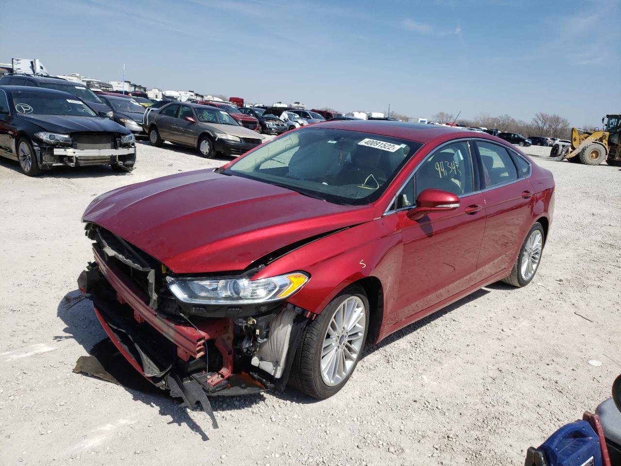 Photo 2 from auction – 2015 FORD FUSION SE with VIN 3FA6P0HD3FR151197