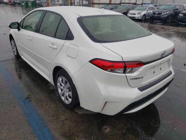 Photo 3 from auction – 2021 TOYOTA COROLLA LE with VIN JTDEPMAE7MJ148696