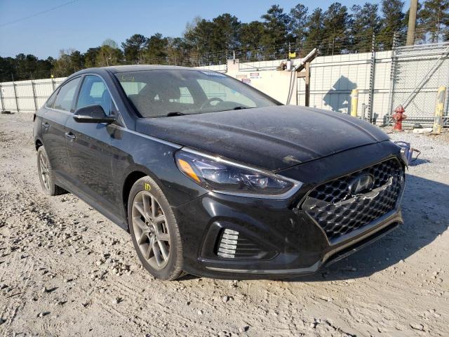 HYUNDAI SONATA LIM 2019 with VIN 5NPE34AB0KH774713 - Photo from auction