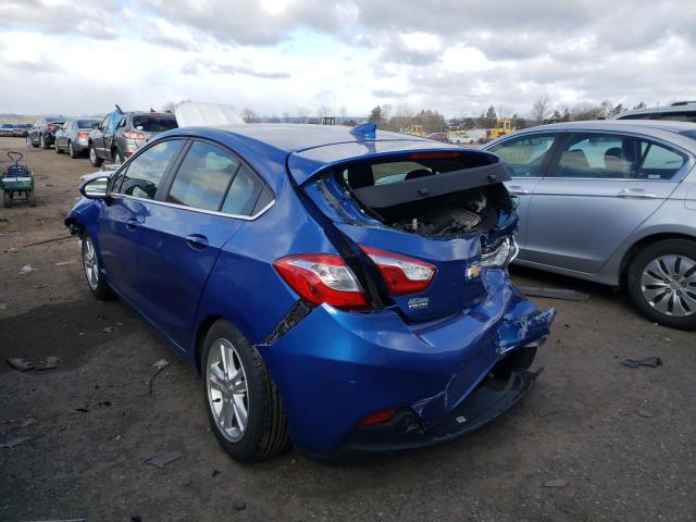 Photo 3 from auction – 2017 CHEVROLET CRUZE LT with VIN 3G1BE6SM0HS582210