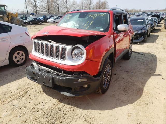 Photo 2 from auction – 2017 JEEP RENEGADE L with VIN ZACCJBDB9HPF08409