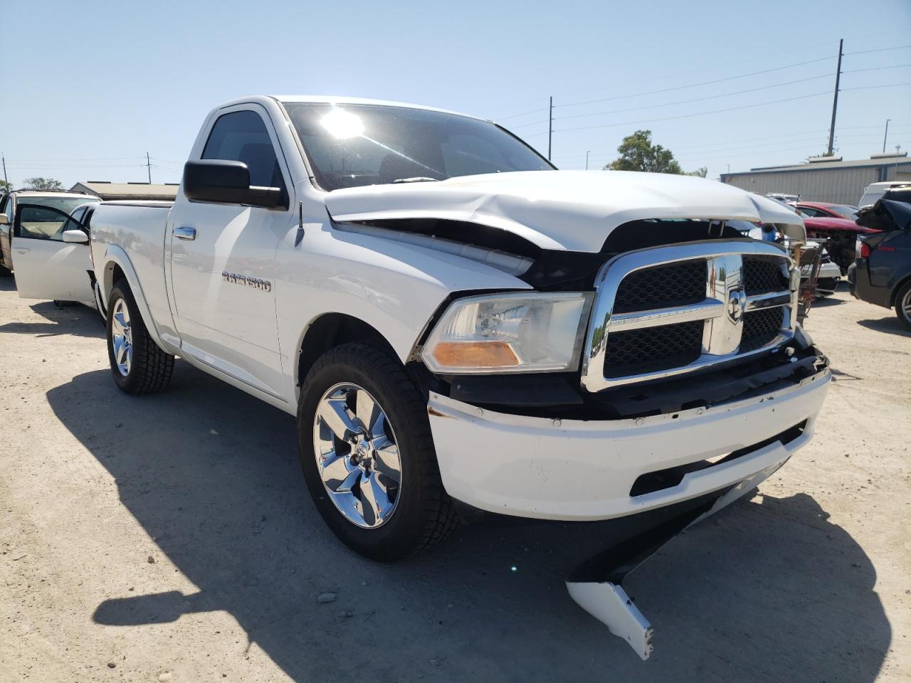 DODGE RAM 1500 2011 with VIN 3D7JB1EK6BG575772 - Photo from auction