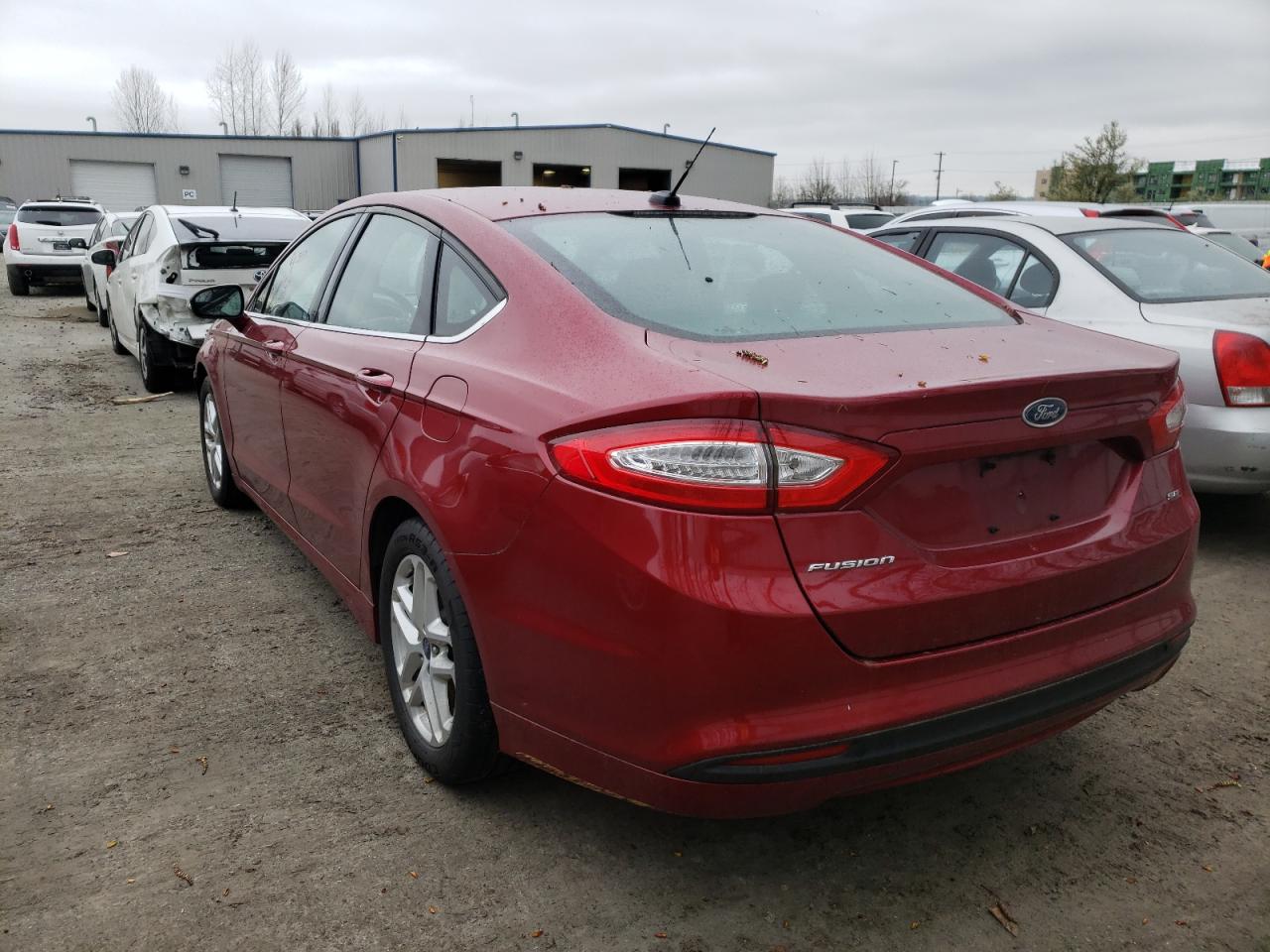 Photo 3 from auction – 2014 FORD FUSION SE with VIN 3FA6P0H77ER178153