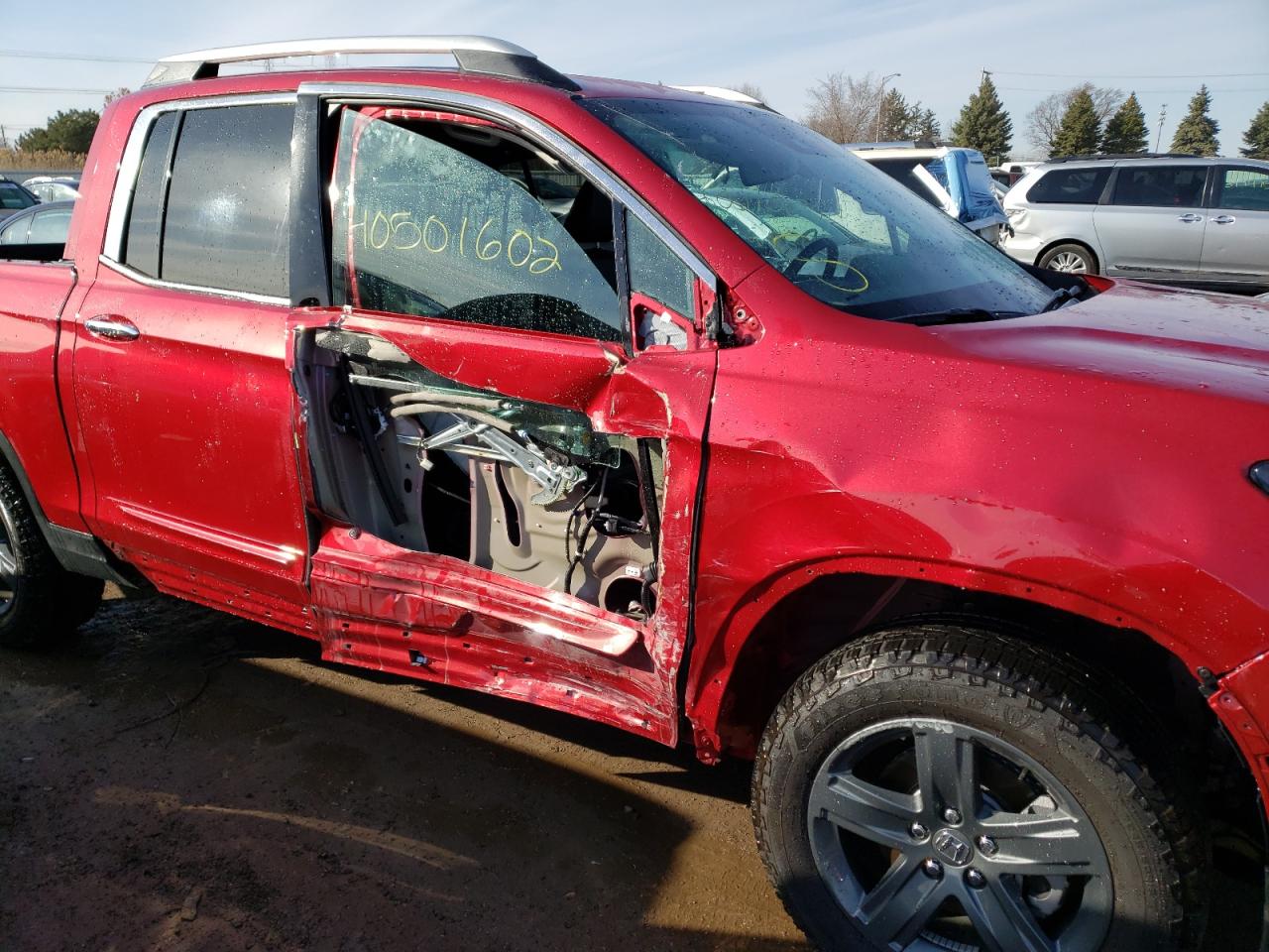 Photo 9 from auction – 2021 HONDA RIDGELINE with VIN 5FPYK3F76MB022568