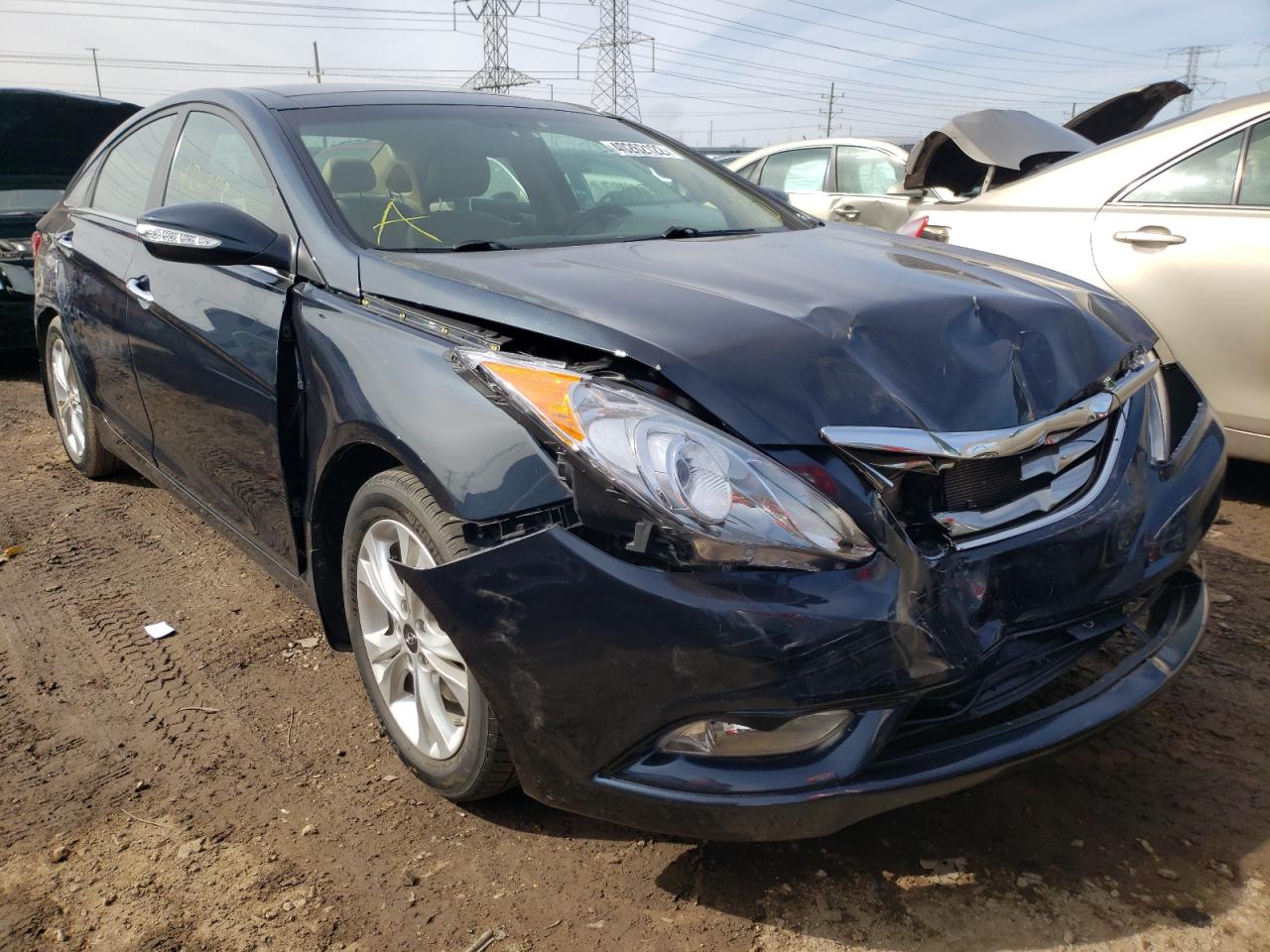 HYUNDAI SONATA SE 2012 with VIN 5NPEC4AC6CH403601 - Photo from auction