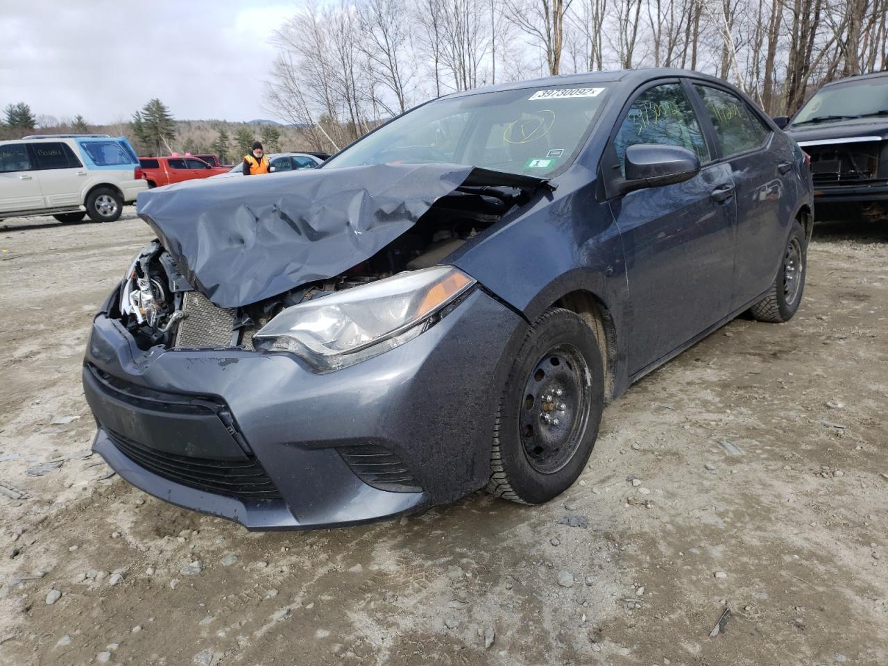 Photo 2 from auction – 2014 TOYOTA COROLLA L with VIN 2T1BURHE9EC052564