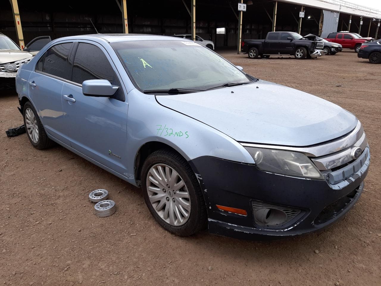 FORD FUSION HYB 2011 with VIN 3FADP0L3XBR149141 - Photo from auction
