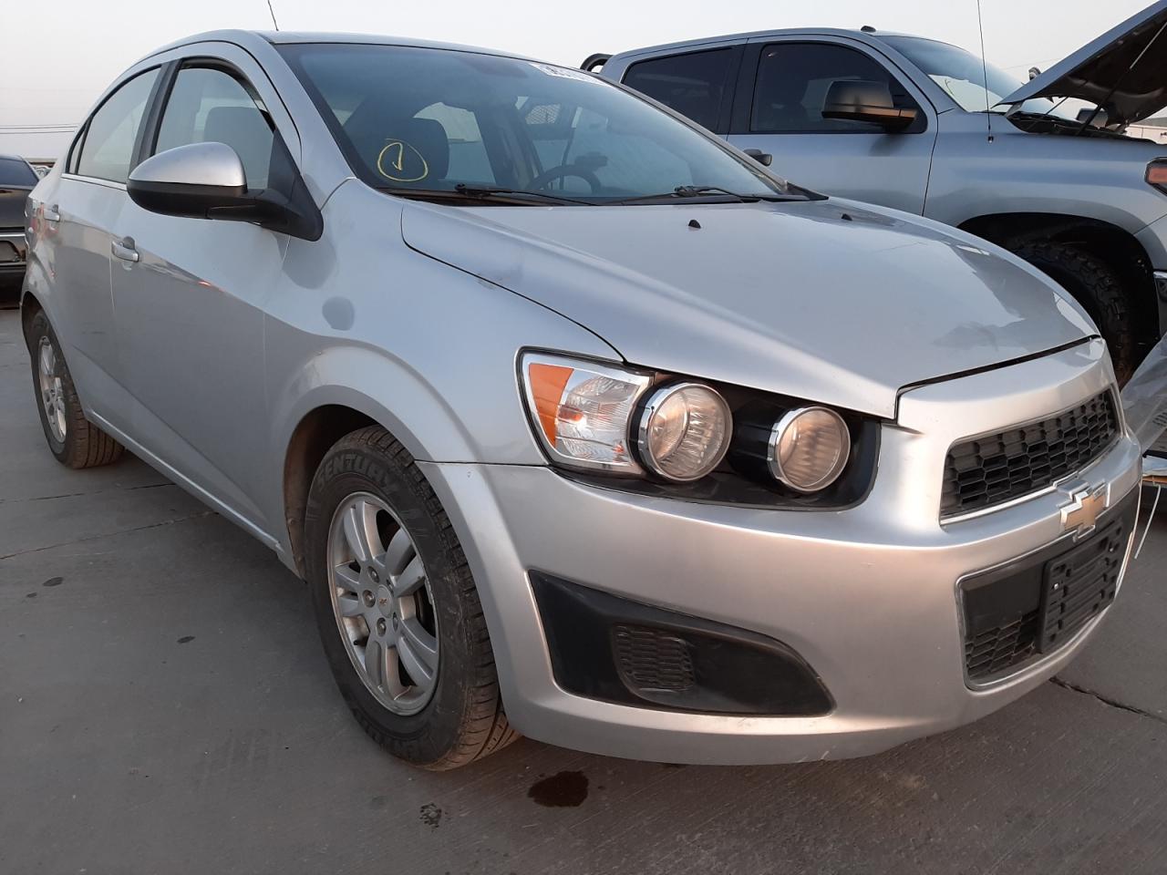 CHEVROLET SONIC LT 2012 with VIN 1G1JC5SH7C4105118 - Photo from auction