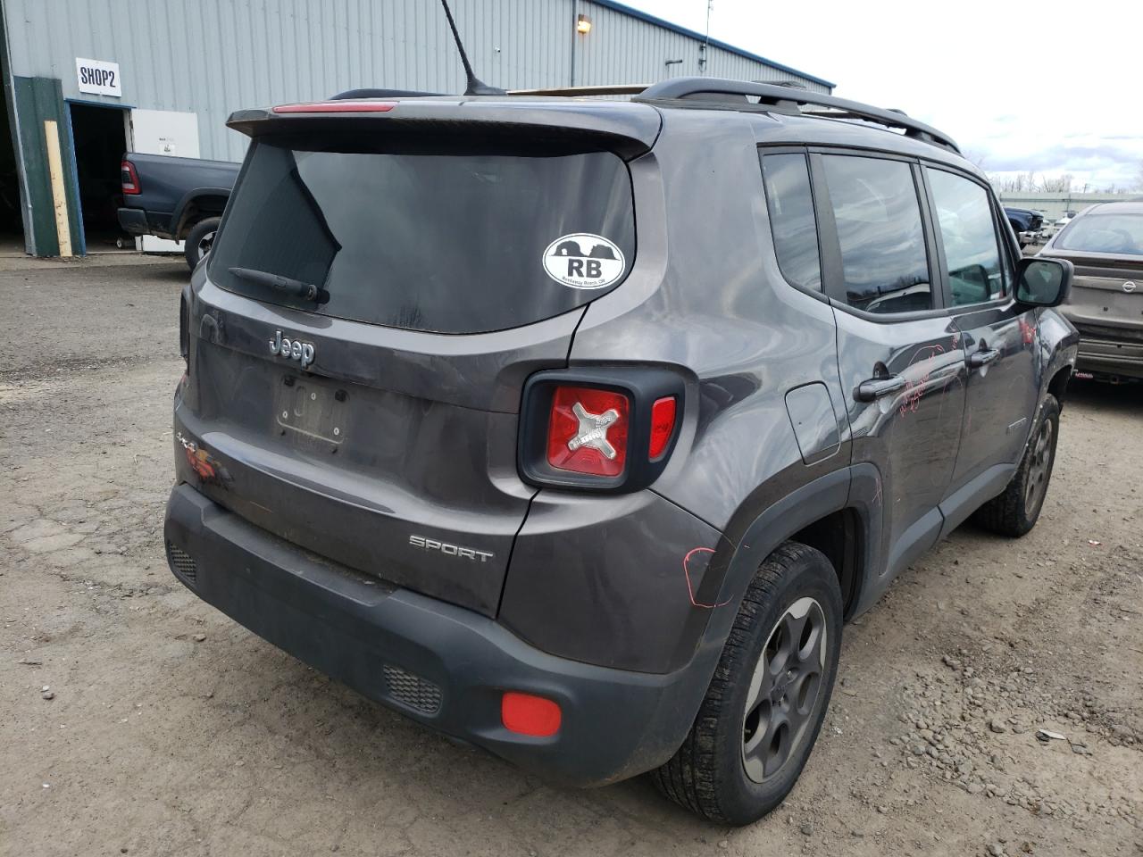 Photo 4 from auction – 2017 JEEP RENEGADE S with VIN ZACCJBAB4HPE63402