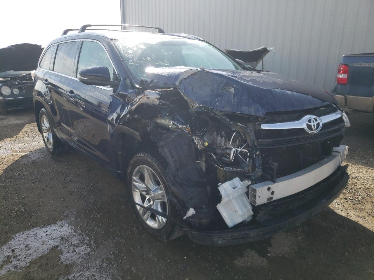 TOYOTA HIGHLANDER 2015 with VIN 5TDDKRFH9FS129504 - Photo from auction