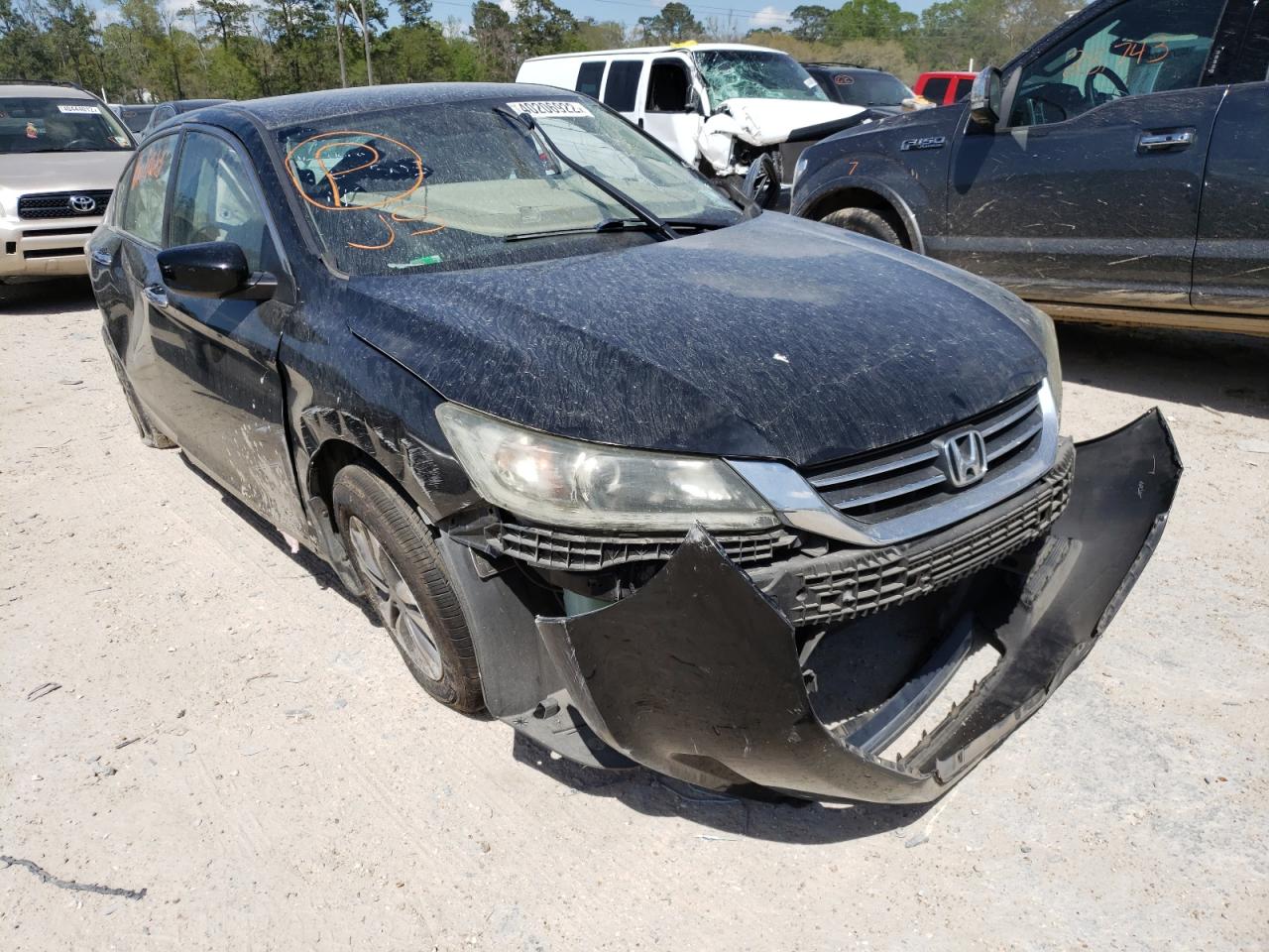 Photo 1 from auction – 2015 HONDA ACCORD LX with VIN 1HGCR2F38FA009503